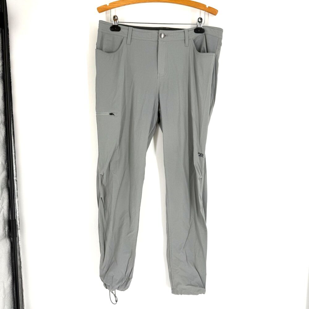 Outdoor Research Ferrosi Pants Womens 14 Hiking Climbing Stretch Straight Leg